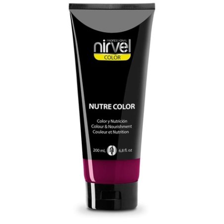 Nirvel NUTRE COLOR Professional Mask 200ml - Temporary Coloring for Nutrition and Brightness Blue