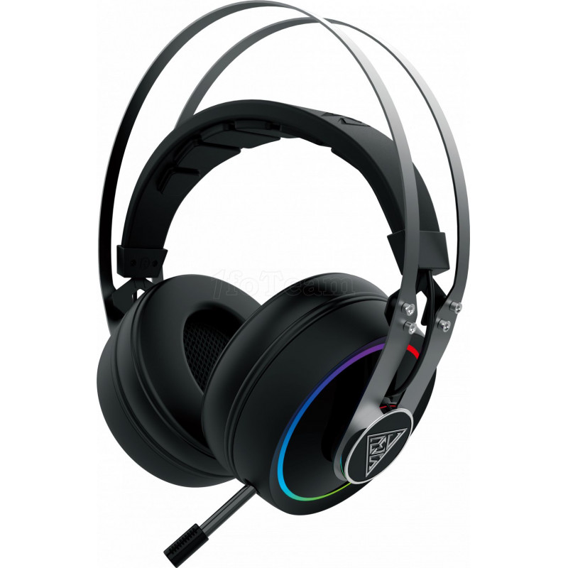 Casque Micro Gamer Gamdias Hebe P1A RGB (Noir)