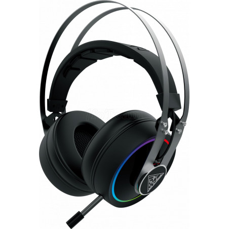 Casque Micro Gamer Gamdias Hebe P1A RGB (Noir)
