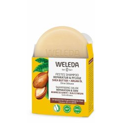 Weleda Organic Solid Shampoo Repair & Care Natural Cosmetics Hair Care Soap