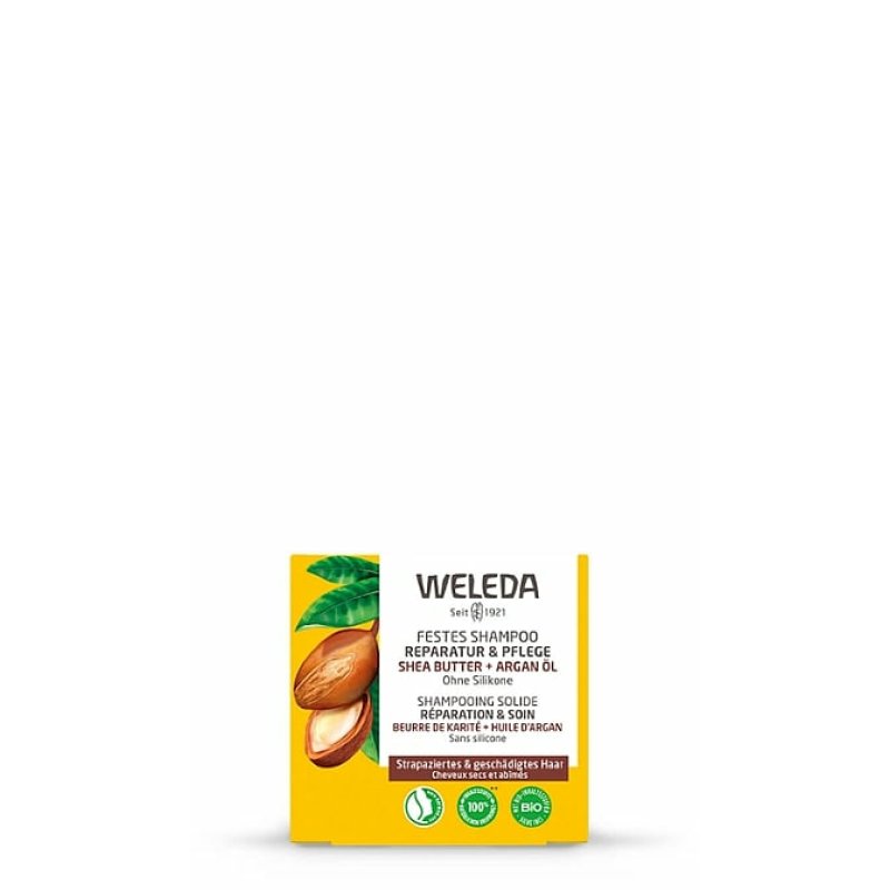 Weleda 006964CH hair shampoo 50 g Solid shampoo Natural Women