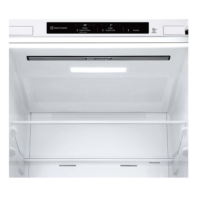 LG GBV3100ESW fridge-freezer Freestanding 344 L E White