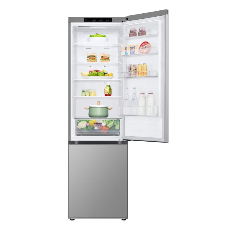 LG GBV22L0EPY fridge-freezer Freestanding 387 L E Silver