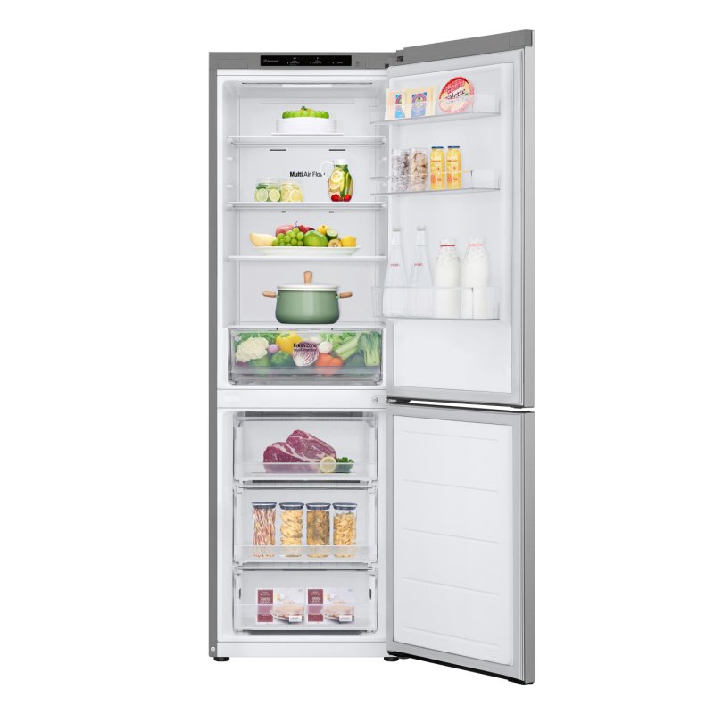 LG GBV21L0EPY fridge-freezer Freestanding 344 L E Silver