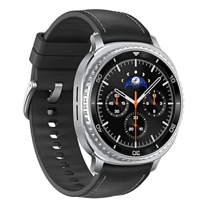 Samsung Galaxy Watch 8 Classic 3,3 cm (1.3") AMOLED 46 mm Numérique 438 x 438 pixels Écran tactile Argent Wifi GPS