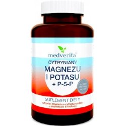 Medverita Magnesium and Potassium Citrate P-5-P 50 Capsules