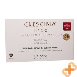 Crescina HFSC 1300 Woman Re-Growth Anti-Hair Loss Treatment Ampoules 3.5ml