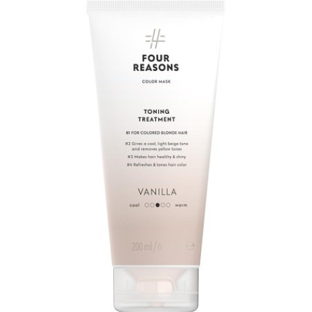 Four Reasons Color Mask Vanilla Blonde Color Depositing Conditioner Toning Treatment 6.76 fl oz