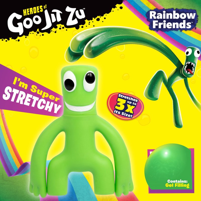 Goo Jit Zu Rainbow Friends-Green