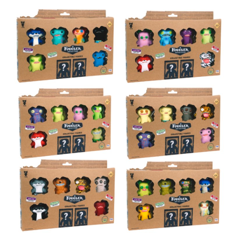 Fuggler - Collectible Figures Deluxe 8 PK ASS (FG2070)