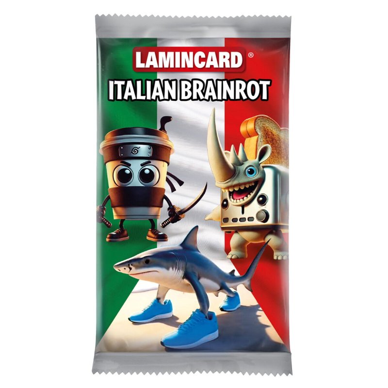 (bundle product) Brainrot - Collectible Cards 5 Pack Asst. (498-50004)