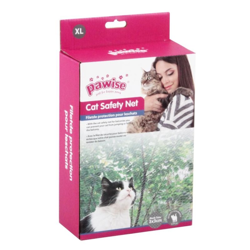 Pawise - cat safety net 6x3m