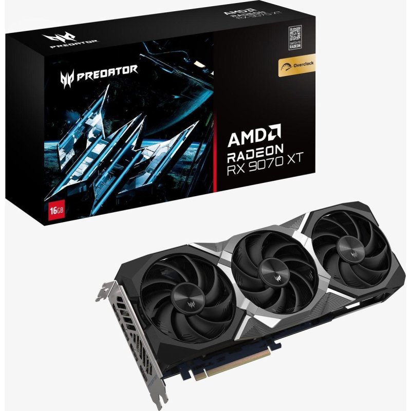 VGA Acer Predator BiFrost AMD RX 9070 XT 16G OC