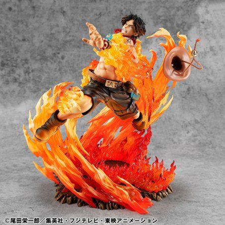 One Piece statuette PVC P.O.P. NEO-Maximum Portgas D. Ace 15th Anniversary Super Limited Reprint Ver. 23 cm