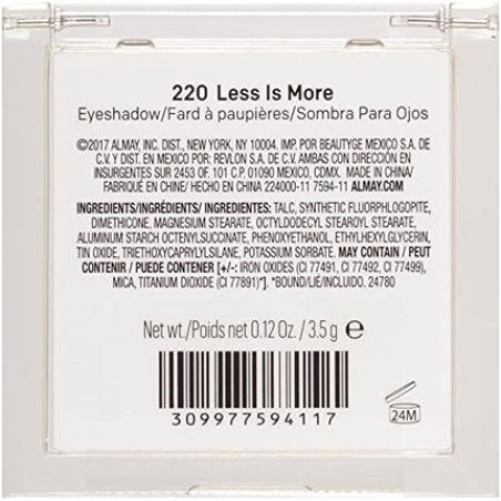 Almay Shadow Squad Eyeshadow Less Is More 0.12 Oz 3.5 G