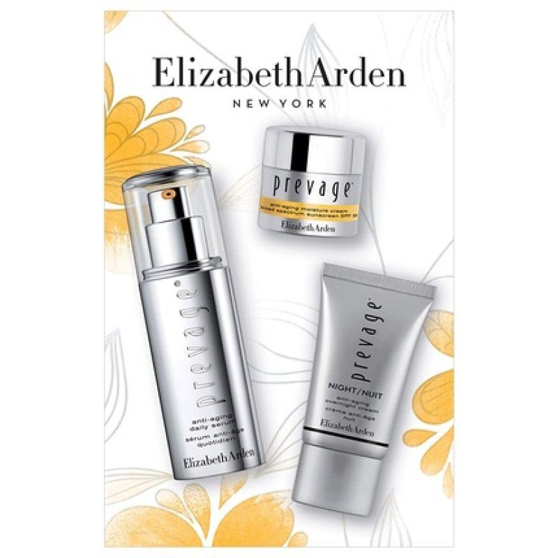 Elizabeth Arden Prevage Gift Set 30ml Daily Serum 15ml Moisture Cream SPF30 15ml Overnight Cream