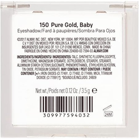 Almay Shadow Squad Pure Gold Eyeshadow Palette 0.12 Ounce