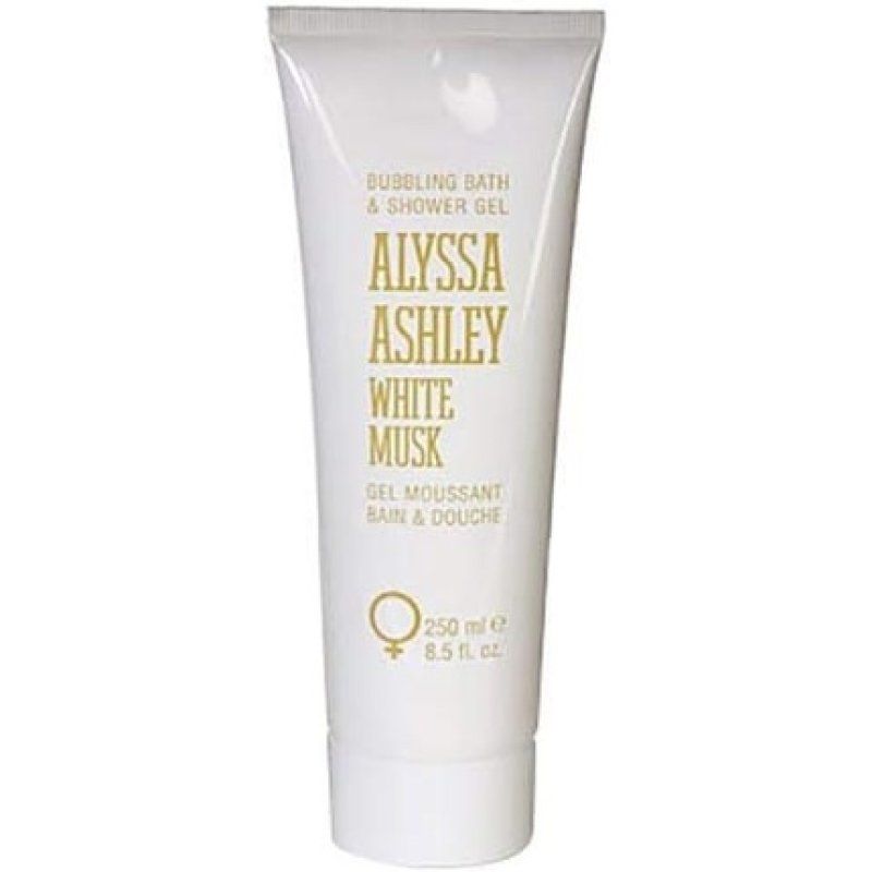 Alyssa Ashley White Musk Bubbling Bath & Shower Gel 250ml
