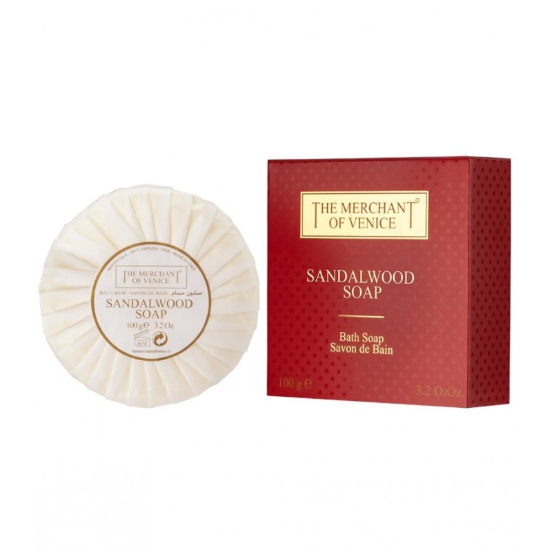 The Merchant of Venice Sandalwood Soap 100g Unisex