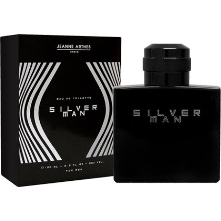 Jeanne Arthes Silver Man Eau de Toilette 100ml Spray