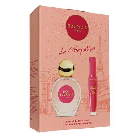 Bourjois La Magnetique Eau De Parfum Spray 50ml Volume Glamour Mascara 7ml Black