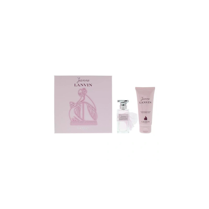 Lanvin Jeanne 2-Piece Gift Set: Eau De Parfum 50ml And Body Lotion 100ml