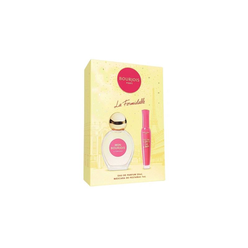 Bourjois La Formidable Eau De Parfum Spray 50ml And Mascara 7ml Black Women's Perfume