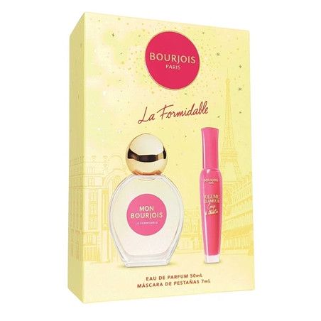 Bourjois La Formidable Eau De Parfum Spray 50ml And Mascara 7ml Black Women's Perfume