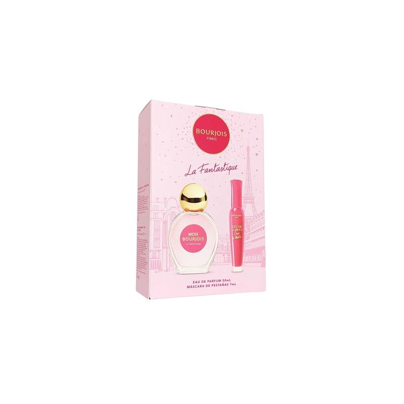 Bourjois La Fantastique Women's Perfume Gift Set - 50ml Eau De Parfum And 7ml Mascara In Black