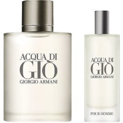 Giorgio Armani Acqua di Gio Eau de Toilette 50ml Spray 15ml Travel Spray