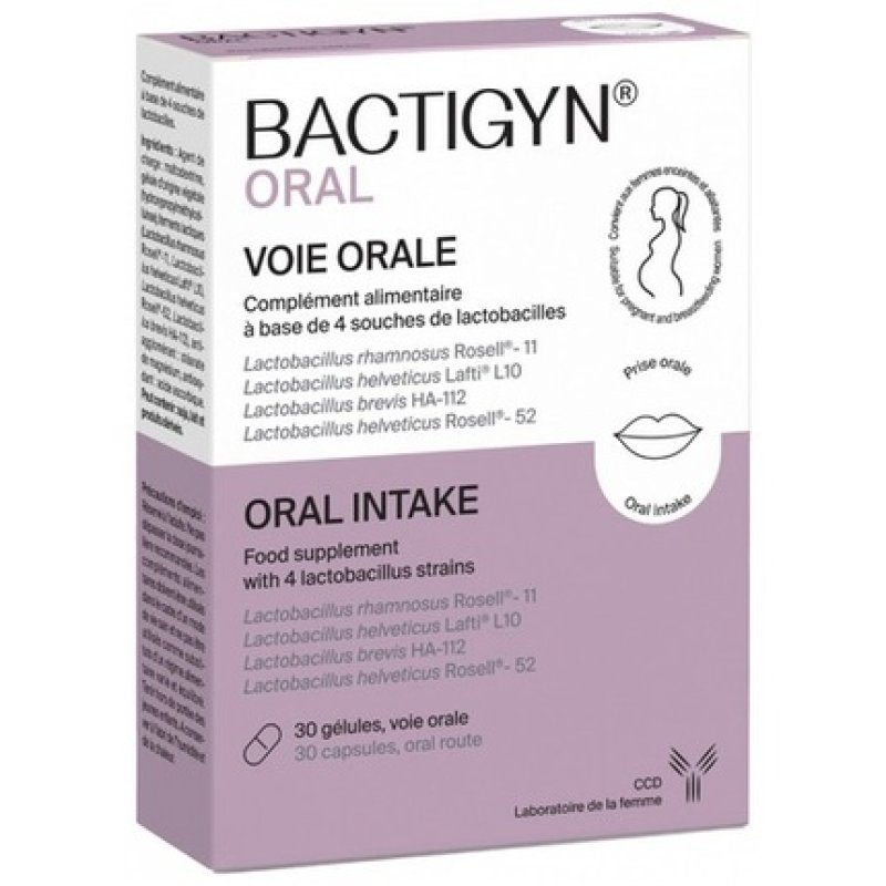 Laboratoire CCD Bactigyn Dietary Supplement 30 Capsules