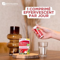 Forte Pharma Acerola Effervescent Natural Drinkable Vitamin C