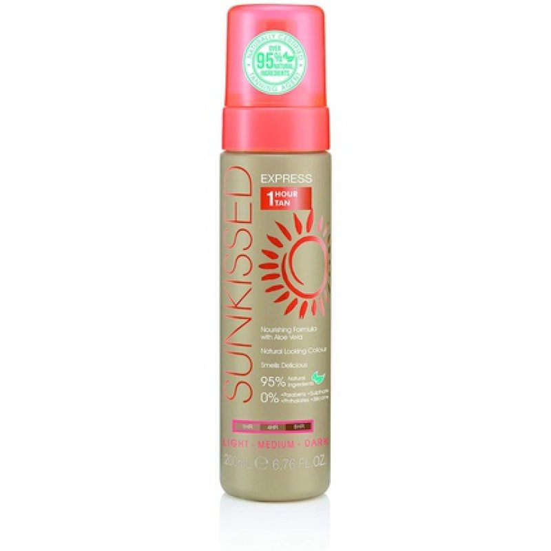 Sunkissed Sunkissed Express 1 Hour Tanning Mousse 200 Ml