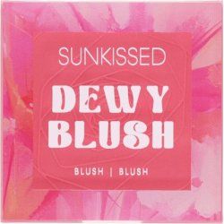 Sunkissed Dewy Blush for Radiant Cheeks Soft Pink Hue Long Lasting Color