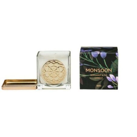 Monsoon Bergamot and Fig Candle 180g
