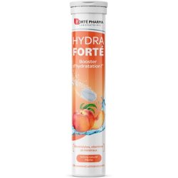 Forte Pharma Hydra Forte Peach Electrolytes with Vitamins and Minerals