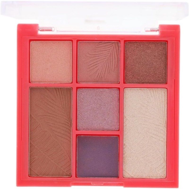 Sunkissed West Coast Face and Eye Palette with 7 Shades
