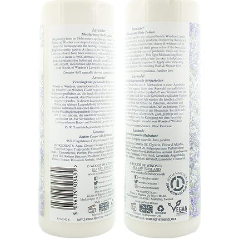 Woods of Windsor Lavender Body Lotion 250ml