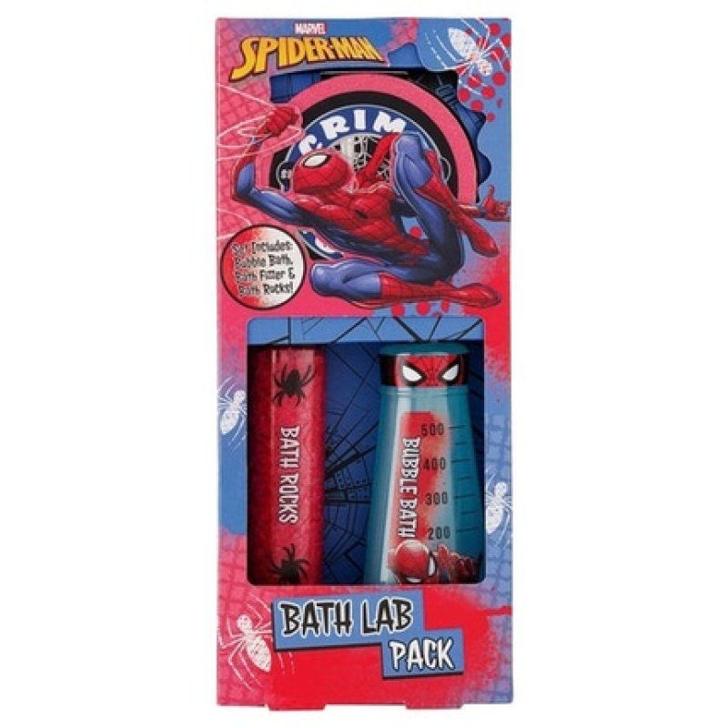 Marvel Spiderman Bath Lab Pack Gift Set