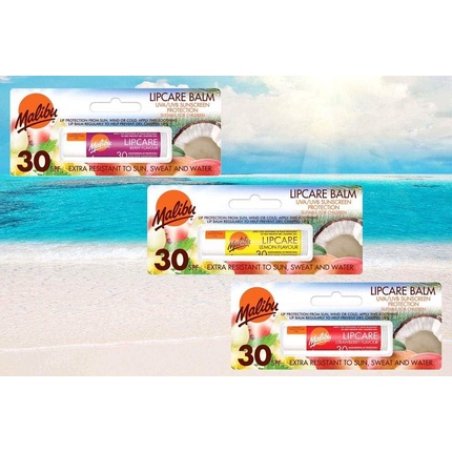 Malibu Lip Balm with SPF30 Vanilla 4ml