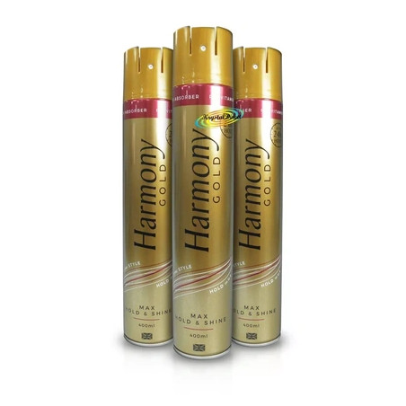 Harmony Gold Max Hold & Shine Argan Oil Hair Spray