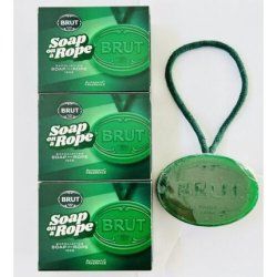 Men's Classic Authentic Brut Original Soap on a Rope 150g