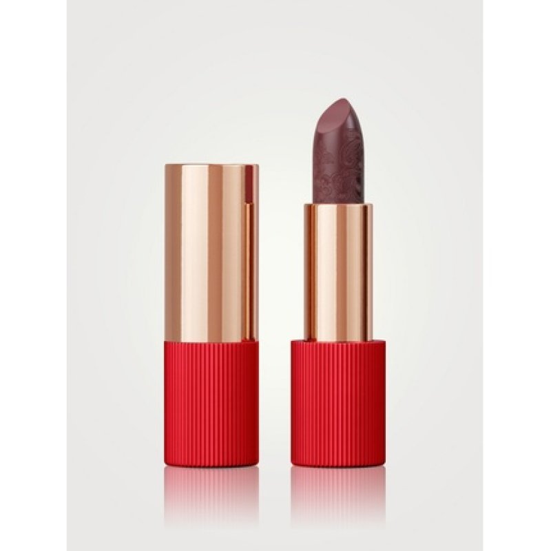 La Perla Plum Red Matte Silk Lipstick