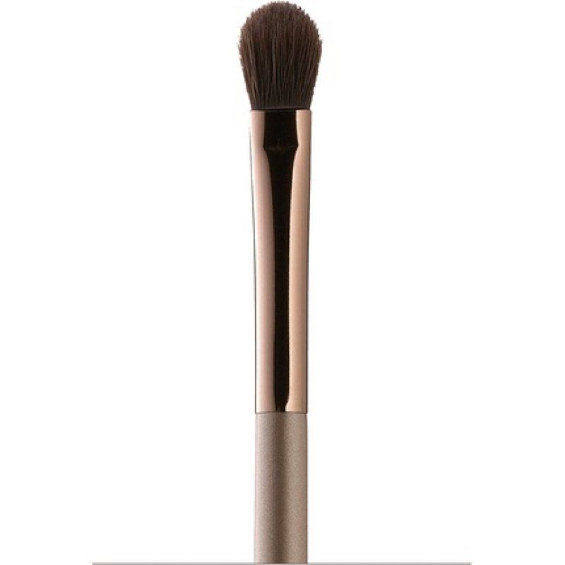 Delilah Precision Eyeshadow Brush for Cream and Powder - Vegan Makeup Tool for Blending and Contouring - Wooden Handle