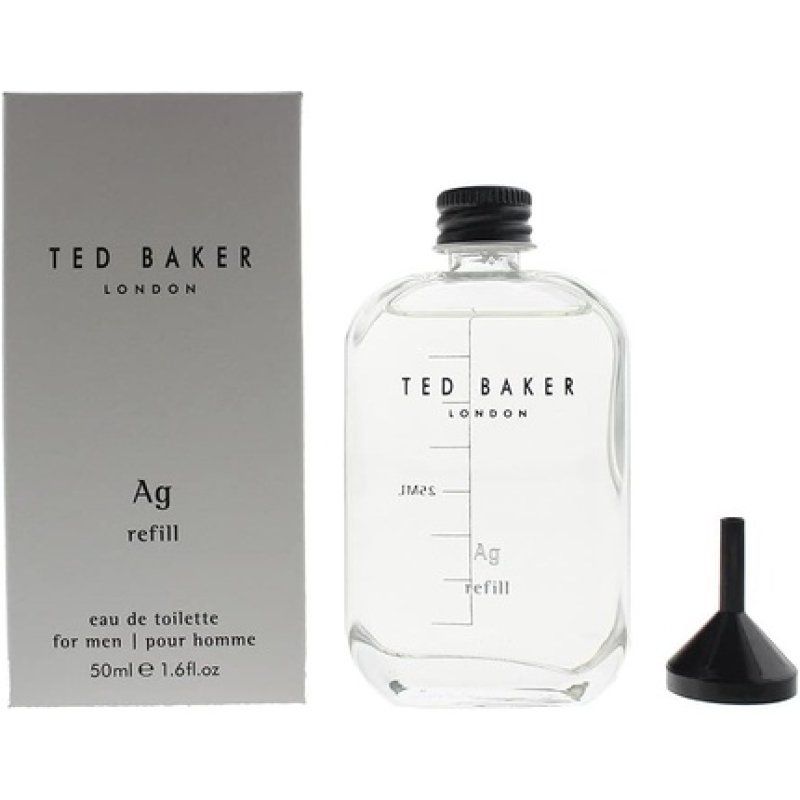 Ted Baker Tonics Ag Silver Men's Refill Bottle Eau de Toilette 50ml