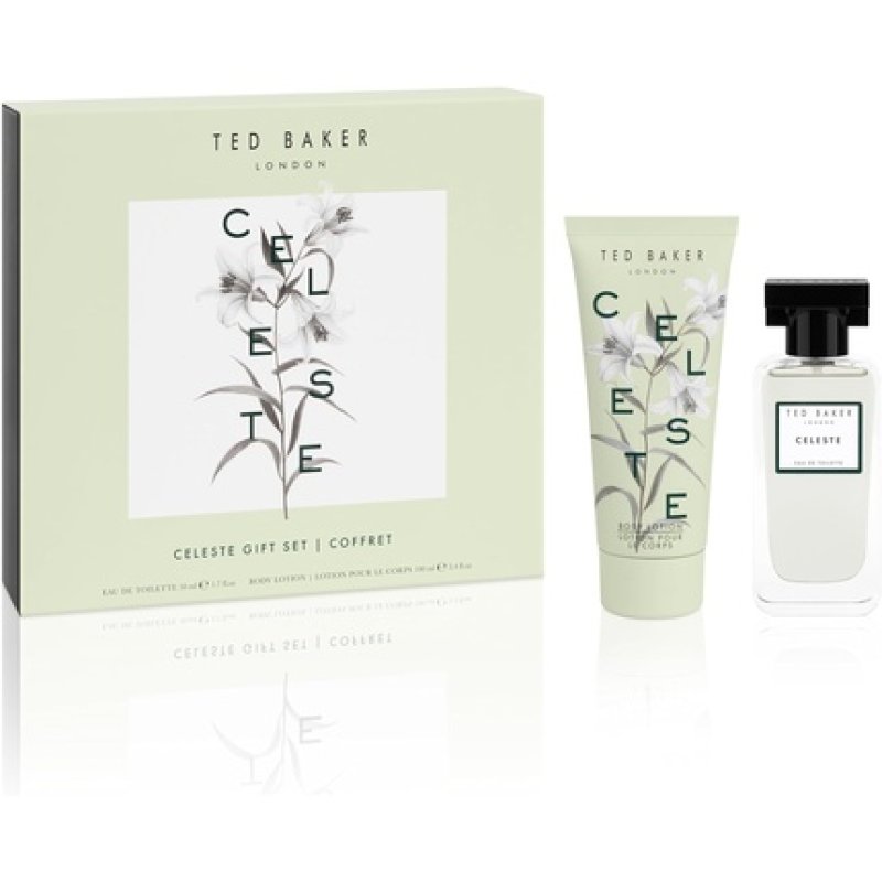 Ted Baker Floret Celeste Gift Set Celeste Fragrance EDT and Body Lotion 100ml