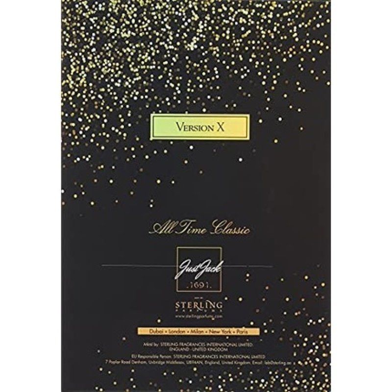 JUST JACK S Version X Eau de Toilette 100ml