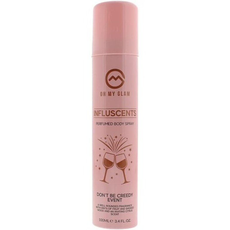Oh My Glam Influscents Don't Be Greedy Event Body Spray 100ml