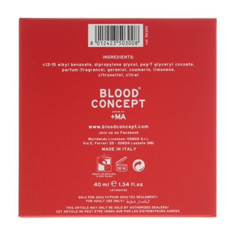 Blood Concept Fishing Bait Red MA Perfume Oil 40ml