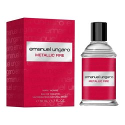 Emanuel Ungaro Metallic Fire Men Eau De Toilette Spray 50ml